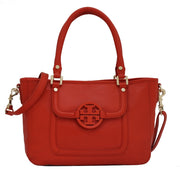 Tory Burch Amanda Mini Satchel Bag- Blood Orange