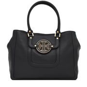 Tory Burch Amanda East West Tote Bag- Black