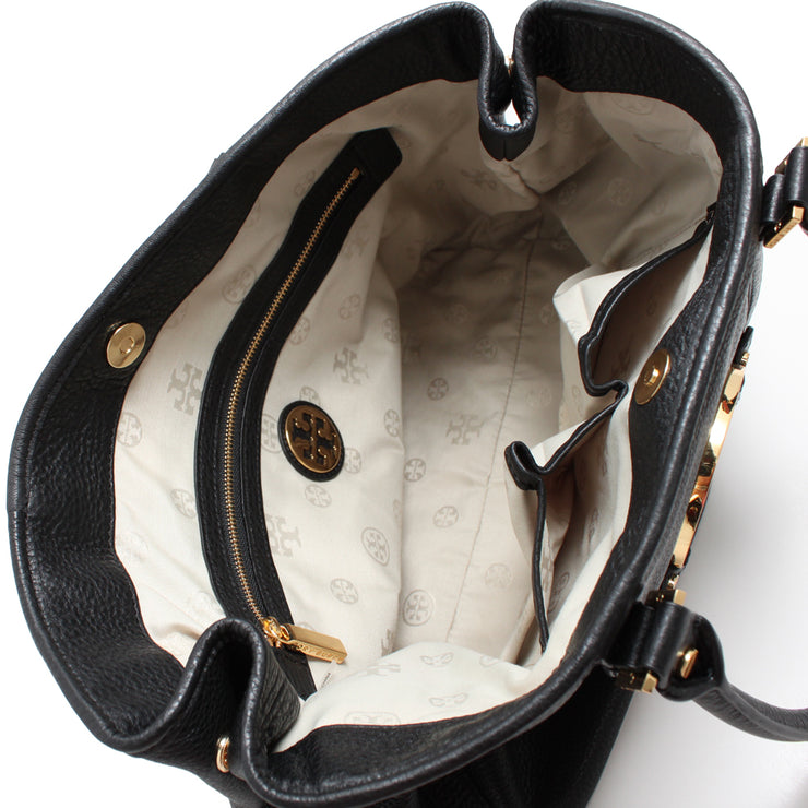 Tory Burch Amanda East West Tote Bag- Black
