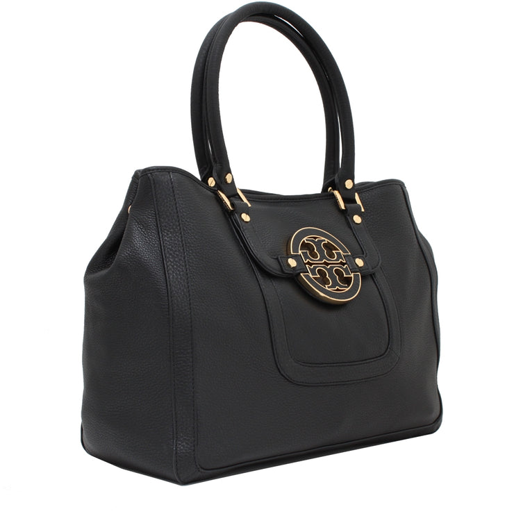 Tory Burch Amanda East West Tote Bag- Black