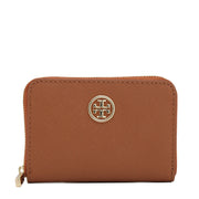 Tory Burch Robinson Zip Coin Case- Luggage