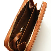 Tory Burch Robinson Zip Coin Case- Luggage