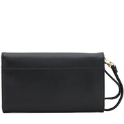 Tory Burch Robinson Envelope Wristlet- Wallet- Clutch Bag- Black