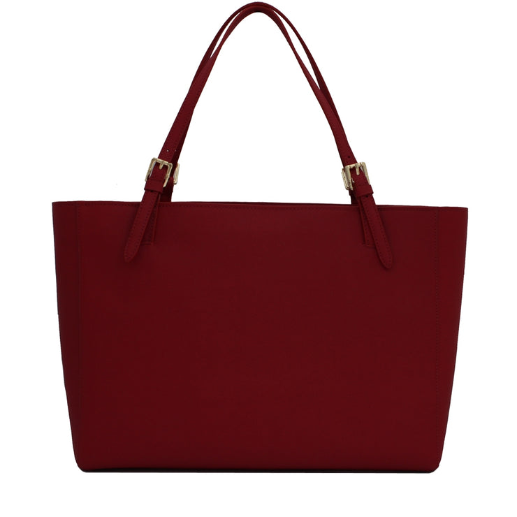 Tory Burch York Buckle Tote Bag- Kir Royale