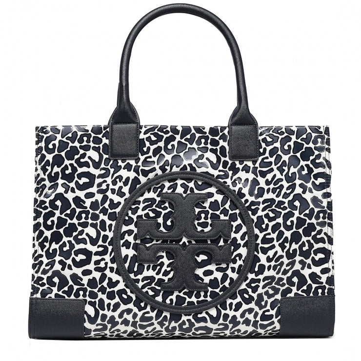 Tory Burch Ella Printed Tote Bag- Large Clouded Leopard