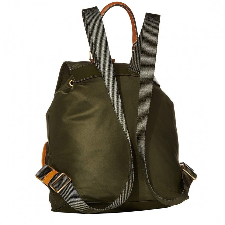 Perry nylon hotsell printed flap backpack