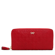 Anya Hindmarch Leather Wallet- Red