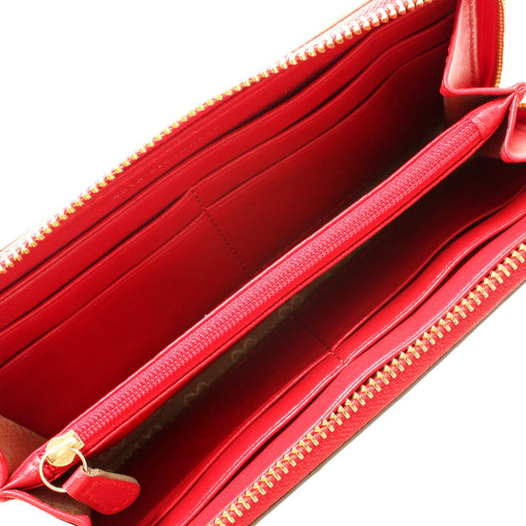 Anya Hindmarch Leather Wallet- Red