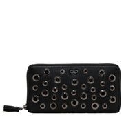 Anya Hindmarch Leather Wallet- Black