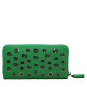 Anya Hindmarch Leather Wallet- Green
