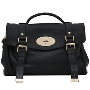 Mulberry Alexa Polished Buffalo Medium Satchel Bag