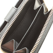 Mulberry RL3984 Blossom Zip Around Nappa Calf Leather Purse Wallet- Black