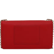 Mulberry RL4004 Bayswater Small Classic Grain Wallet- Clutch- Sling Bag- Fiery Spritz