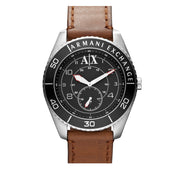 Armani Exchange Watch AX1261- Brown Leather Men's Watch