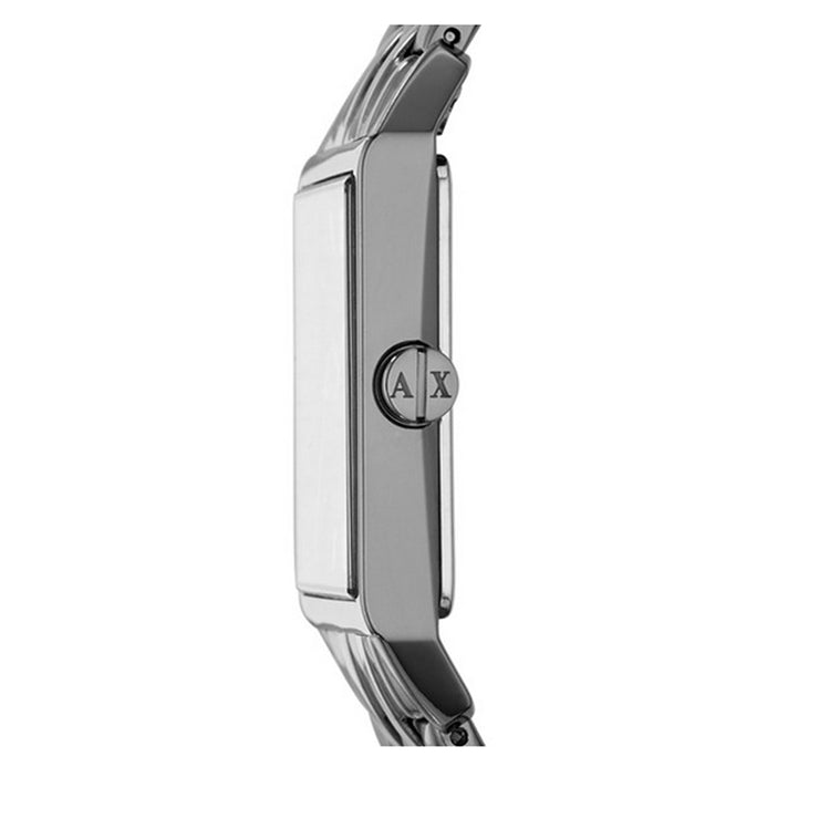 Armani Exchange Watch AX2214- Stainless Steel Square Grey Dial Men Watch