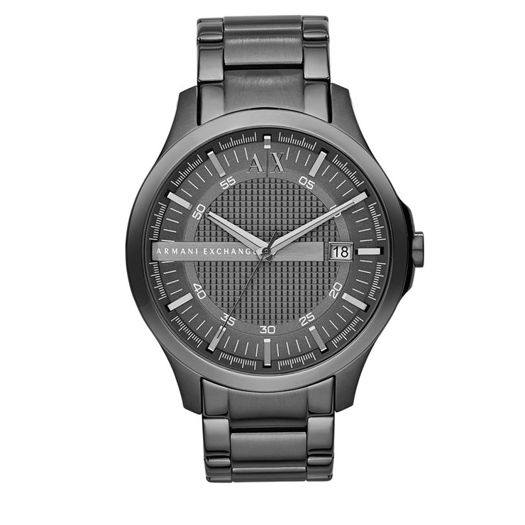 Armani Exchange Watch AX2135- Stainless Steel Round Grey Dial Men Watch