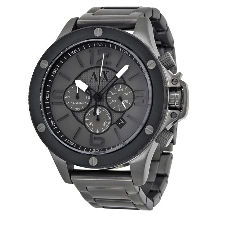 Armani Exchange Watch AX1514- Stainless Steel Round Chronograph Men Watch