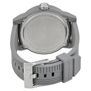 Armani Exchange Watch AX1452- Grey Silicon Round Dial Unisex Watch