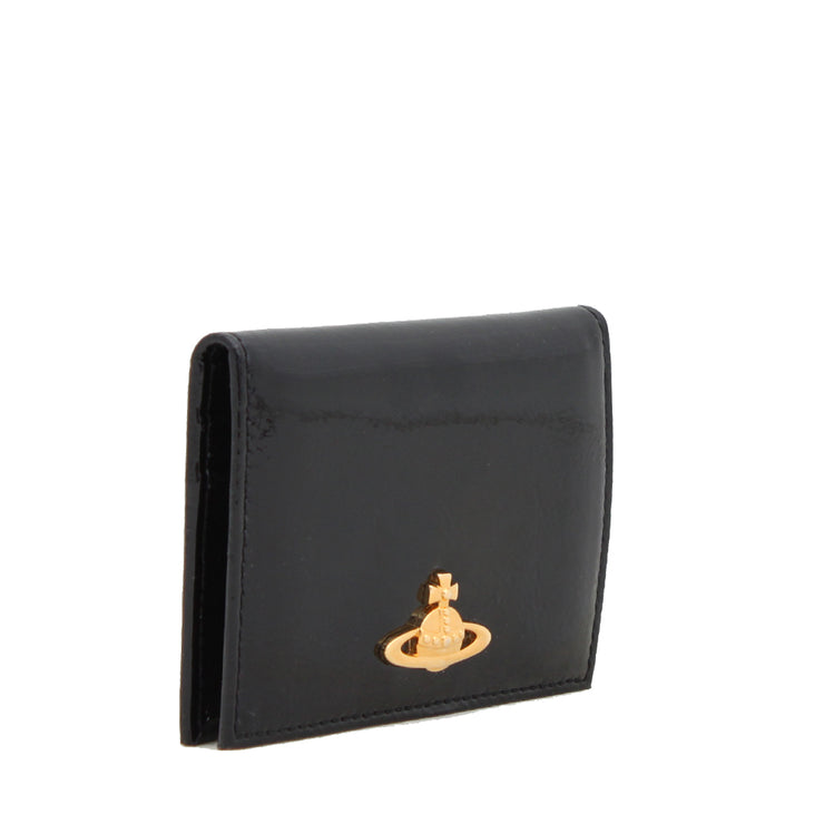 Vivienne Westwood Classic Orb Card Holder- Black