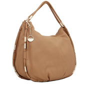 DKNY Crosby With Tubular Handle Bag- Tan