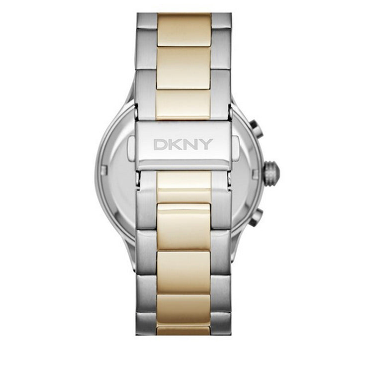 DKNY Watch NY2260- Chambers Dual Tone Stainless Steel Chronograph Ladies Watch