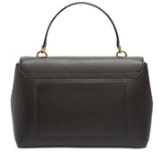 DKNY Alexa Medium Top Handle Satchel Bag- Black