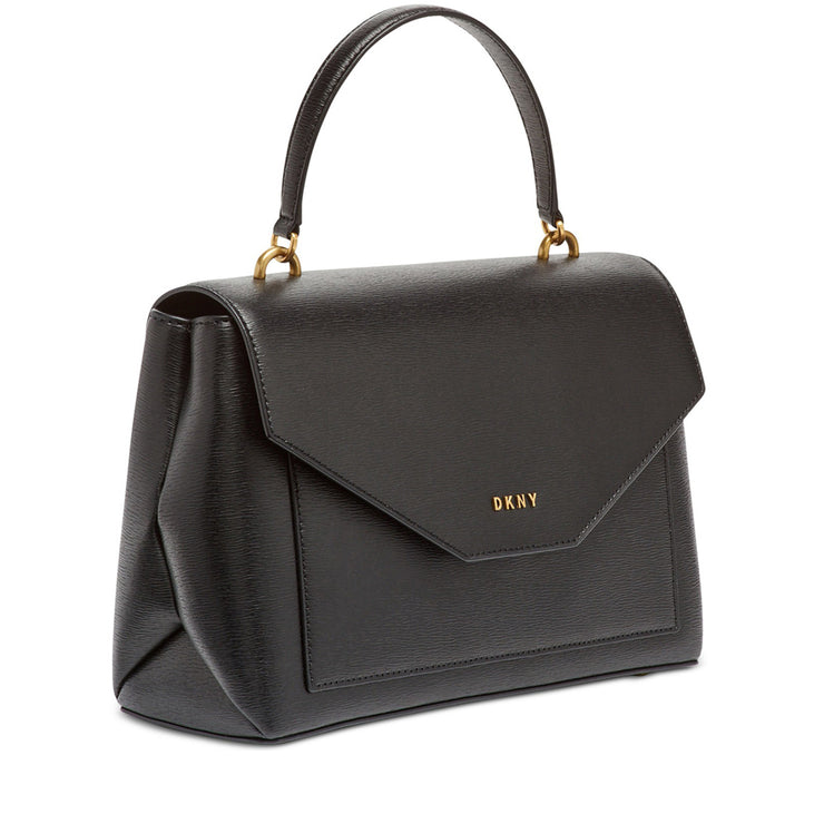 dkny alexa leather backpack DKNY Alexa Medium Top Handle Satchel Bag – PinkOrchard.com