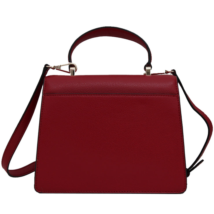 DKNY Elissa Mini Pebbled Leather Satchel Bag –