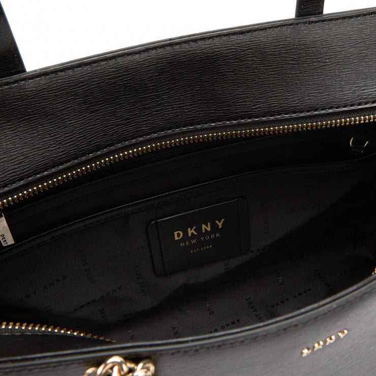 DKNY Bryant Park Saffiano Leather Double Zip Tote Bag