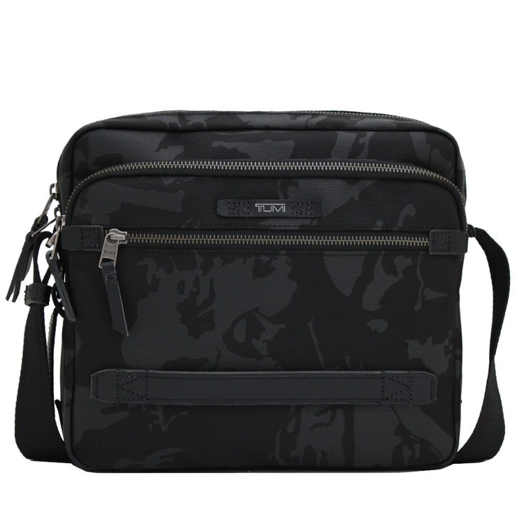 Tumi Dalston Clifton Crossbody Bag- Black- Camouflage