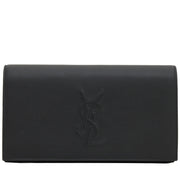 Saint Laurent 361120 Belle De Jour Large Leather Clutch Bag