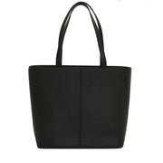 Ted Baker Looped Bow Leather Shopper Bag- Black