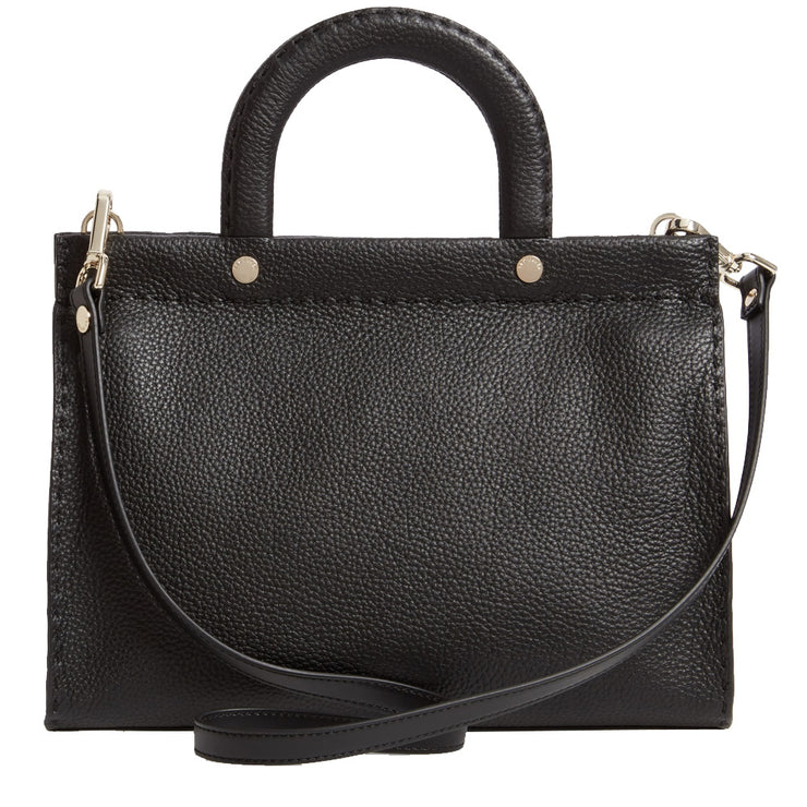 Ted Baker Monicaa Stab Stitch Midi Tote Bag- Black