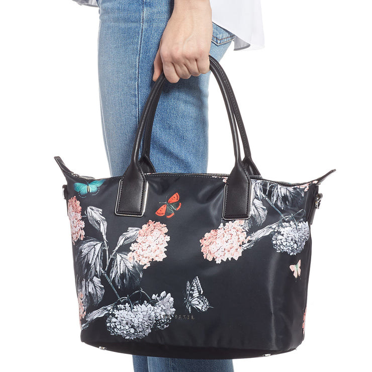 Ted Baker Margey Narrnia Print Small Tote Bag- Black