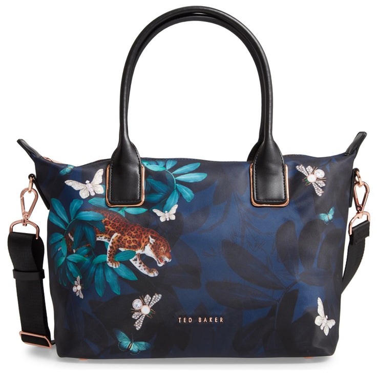 Ted Baker Regina Houdini Nylon Small Tote Bag- Navy