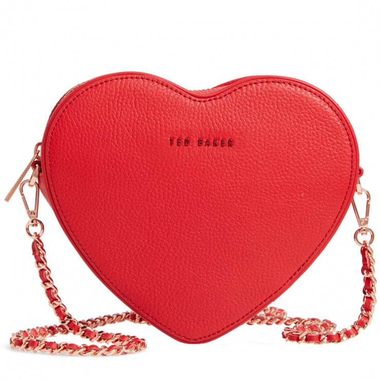 Ted Baker Heart Shaped Leather Cross Body Bag