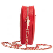 Ted Baker Heart Shaped Leather Cross Body Bag- Red