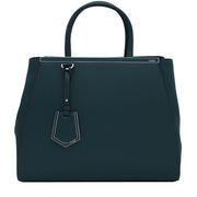 Fendi 8BH250 Regular 2Jours Tote Bag- Ocean- Palladio