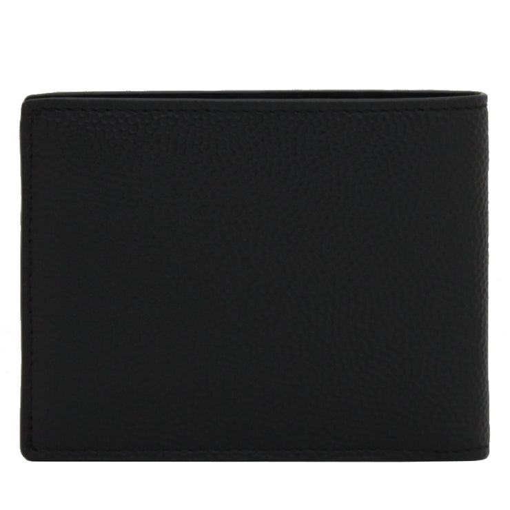 Bally Men's Leather Bi-Fold Wallet- Black
