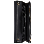 Buy Coach Anna Foldover Clutch Crossbody Bag In Signature Canvas Brown/ Black 3036 Online in Singapore | PinkOrchard.com