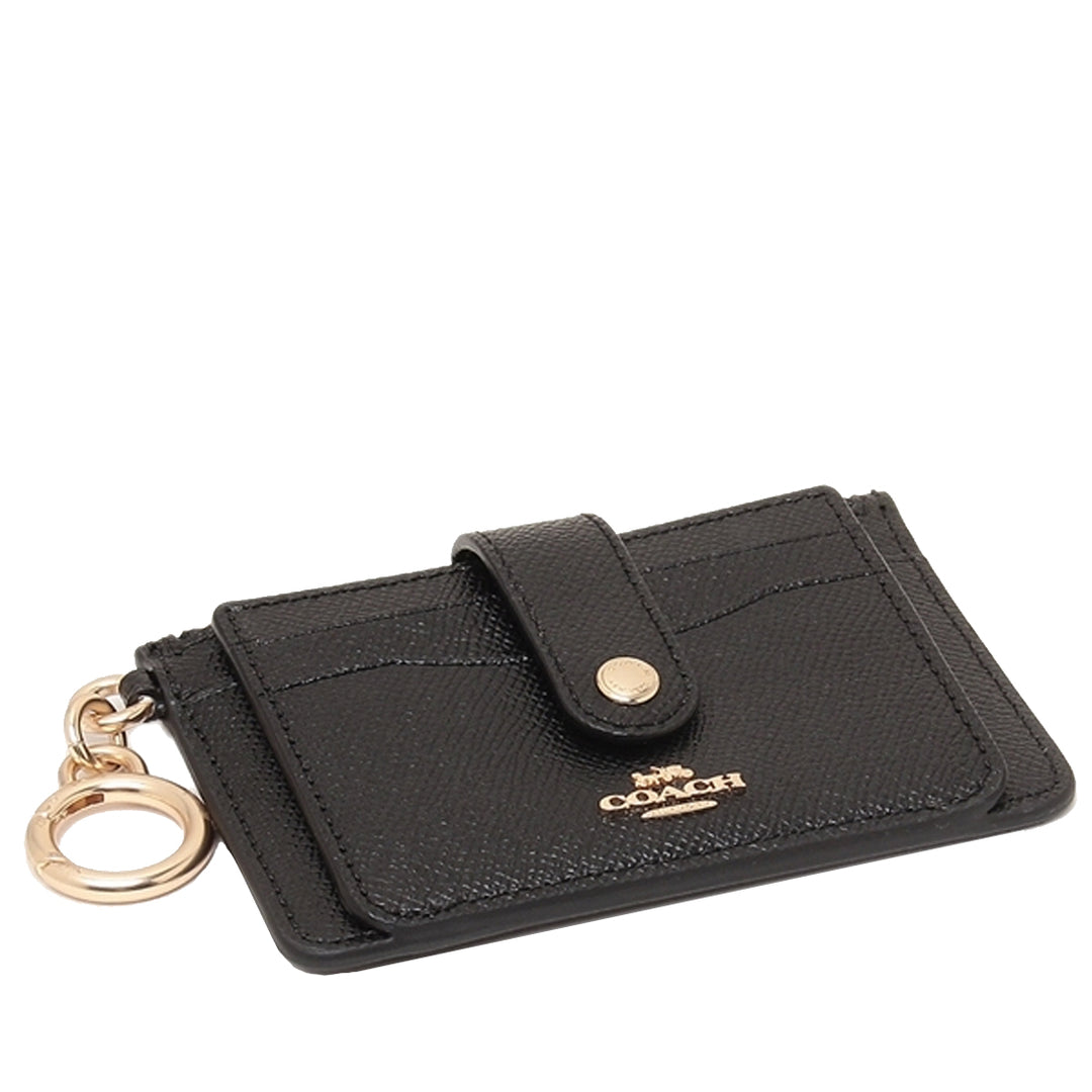 Coach Attachment Card Case in Gold/ Black C6881 – PinkOrchard.com