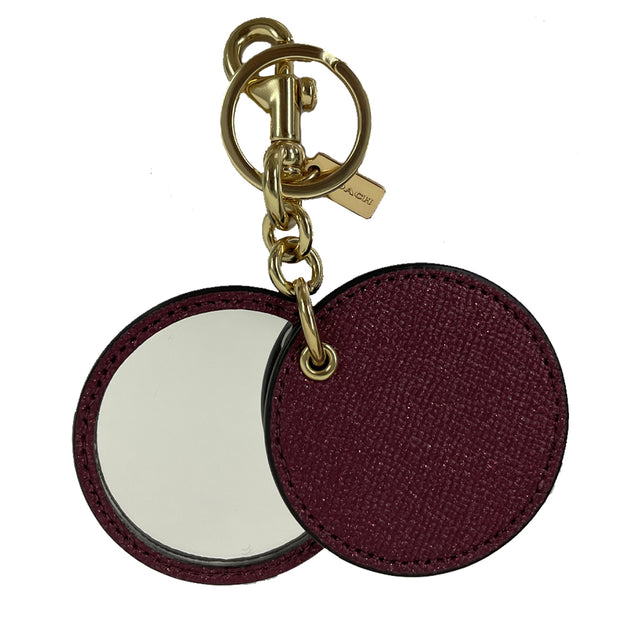 Buy Coach Boxed Dome Cosmetic Case And Mirror Bag Charm Set in Black Cherry CF463 Online in Singapore | PinkOrchard.com