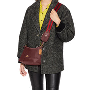 Coach Ellis Shoulder Bag in Wine Multi CA205