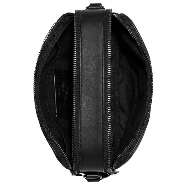 Coach Graham Crossbody Bag In Signature Canvas in Charcoal/ Black C4149