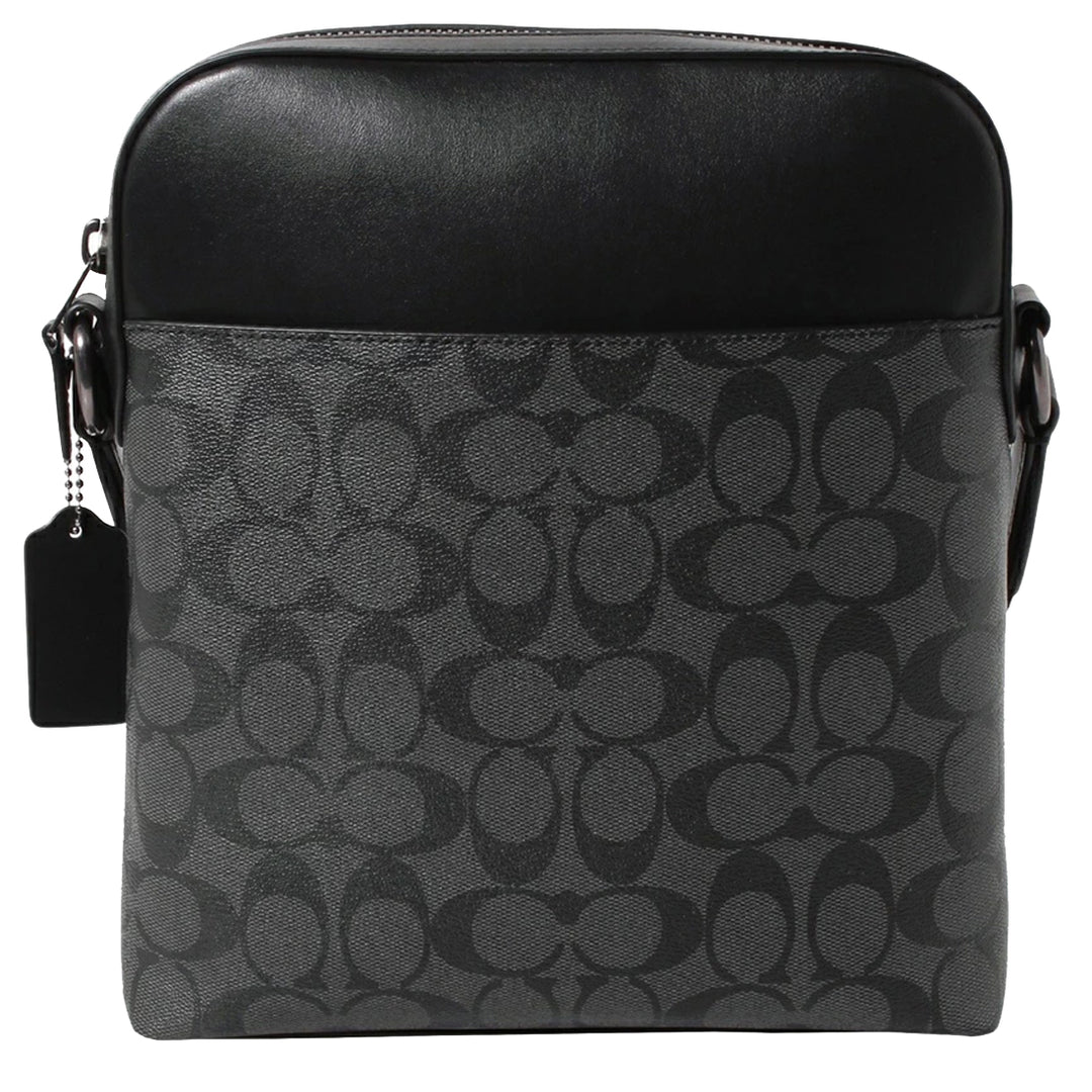 Buy Coach Houston Flight Bag in Signature Canvas in Charcoal