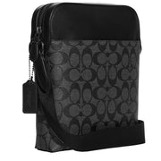 Buy Coach Houston Flight Bag in Signature Canvas in Charcoal/ Black 4010 Online in Singapore | PinkOrchard.com