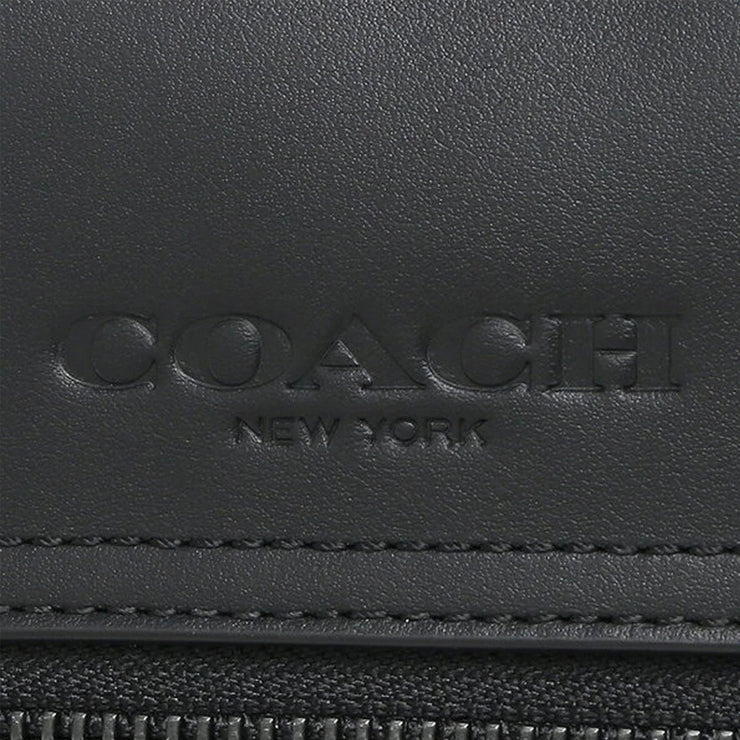 Coach Houston Flight Bag In Signature Leather in Black 4009