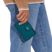 Coach Medium Corner Zip Wallet in Deep Turquoise 6390