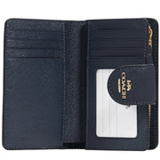 Buy Coach Medium Corner Zip Wallet in Midnight 6390 Online in Singapore | PinkOrchard.com