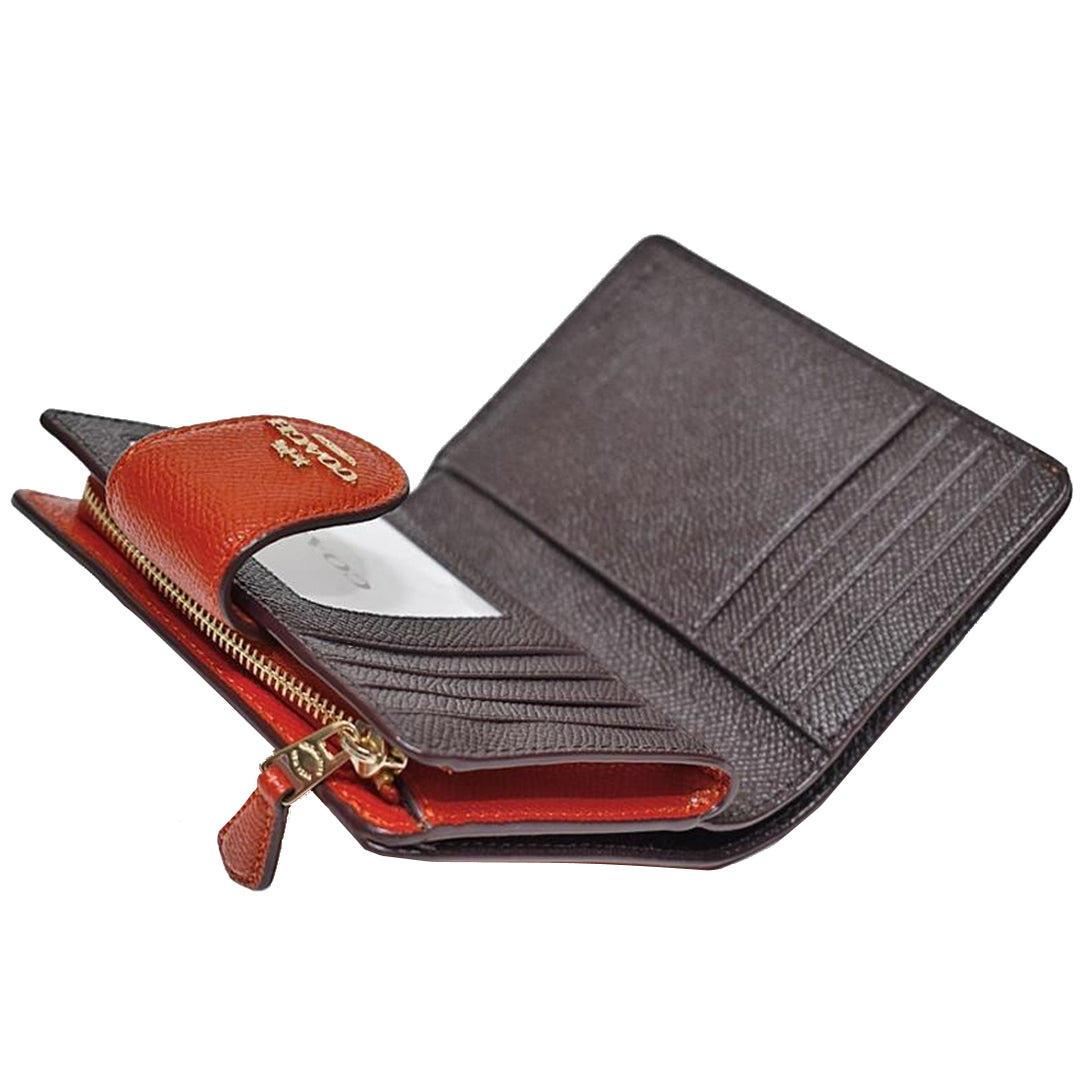 Coach Medium Corner Zip Wallet in Mango 6390 – PinkOrchard.com